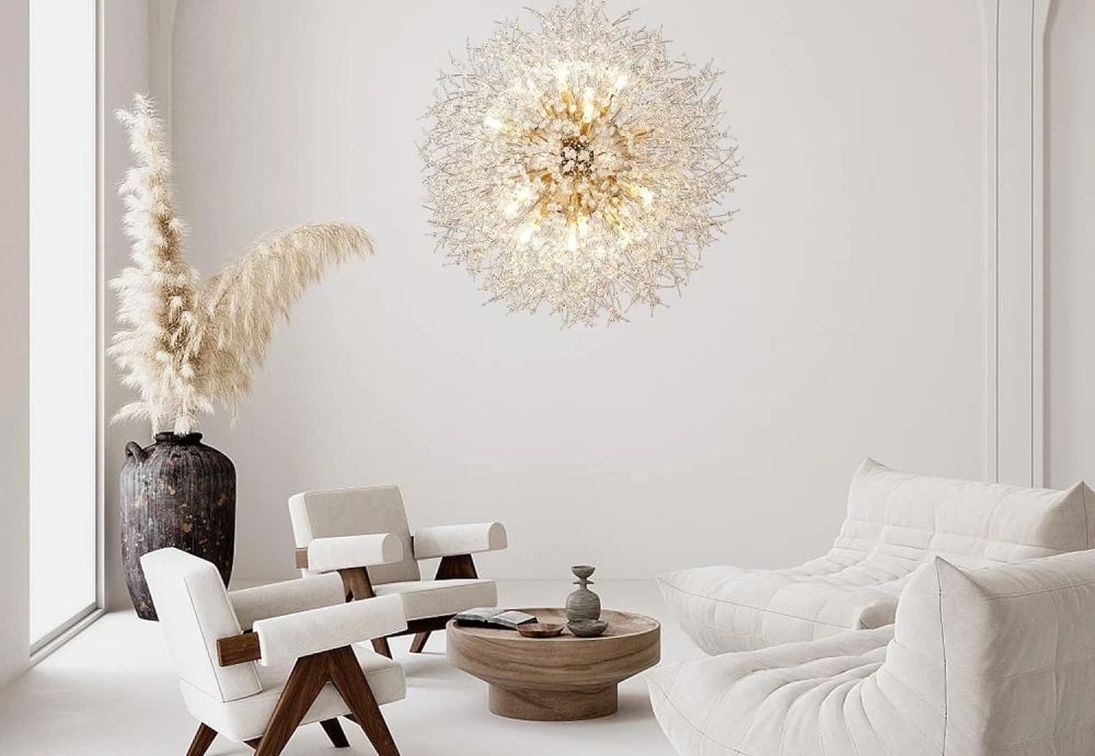 crystal flower chandelier