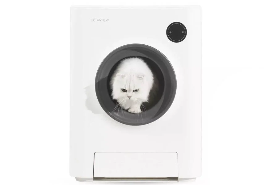 self cleaning litter box for multiple cats