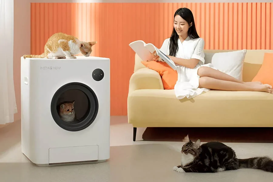 cat litter box for multiple cats