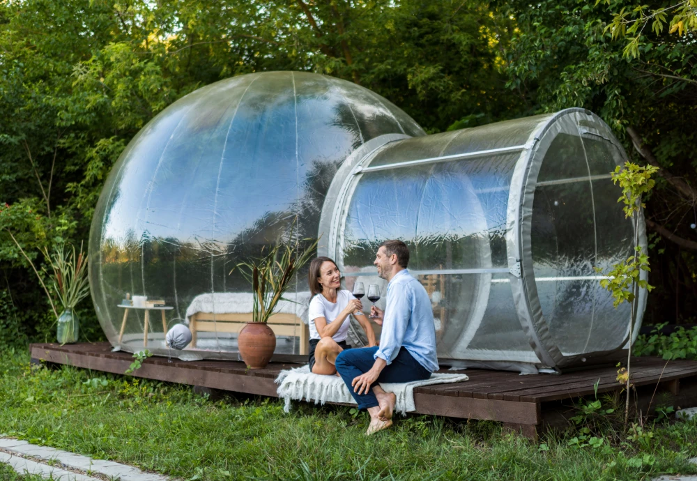 big clear bubble tent