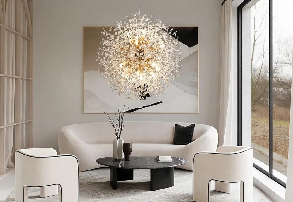 globe shaped chandelier