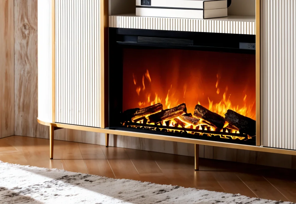 modern electric fireplace