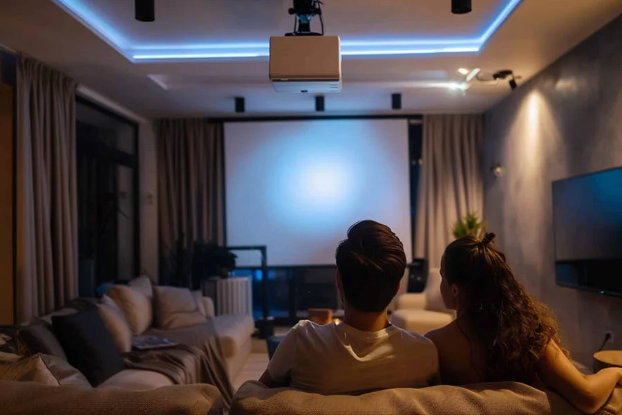 living room projector